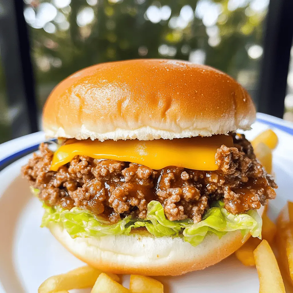 Mix up your dinner routine with these Big Mac Sloppy Joes! Bursting with savory beef, pickles, and a special sauce that will remind you of your favorite burger, this recipe transforms a classic into a fun and hearty meal. Perfect for game nights or family dinners, save this one for your next gathering and enjoy a deliciously messy experience!