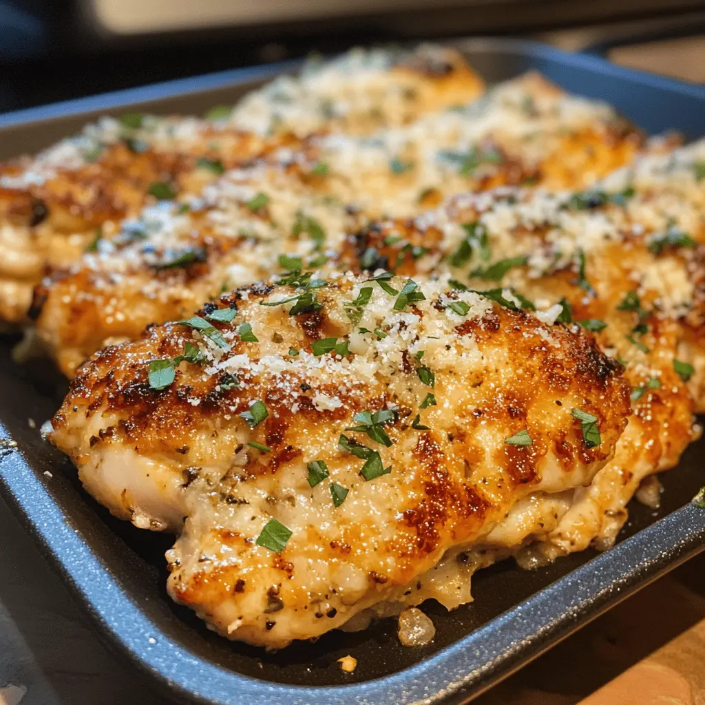 Get ready to enjoy a delicious meal with this Blackstone Garlic Parmesan Chicken recipe! It's packed with juicy chicken, rich garlic flavor, and a sprinkle of parmesan that takes it to the next level. Perfect for weeknight dinners or gatherings, make sure to save this easy-to-follow recipe for your next cooking adventure!