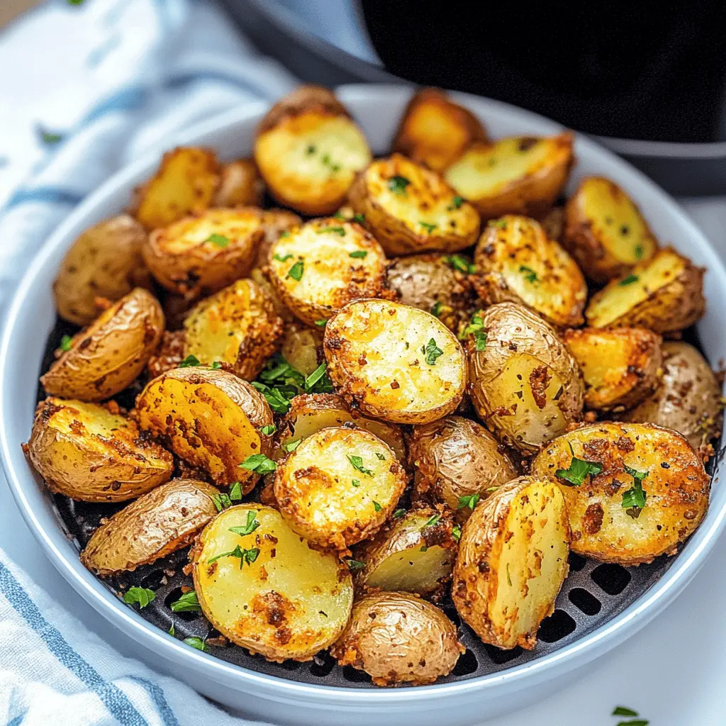 These crispy air fryer potatoes are the perfect side dish for any meal! With a golden-brown exterior and soft, fluffy inside, they’re seasoned to perfection for incredible flavor. Quick and easy to make, they’re ideal for weeknight dinners or gathering with friends. Save this recipe for your next family feast!