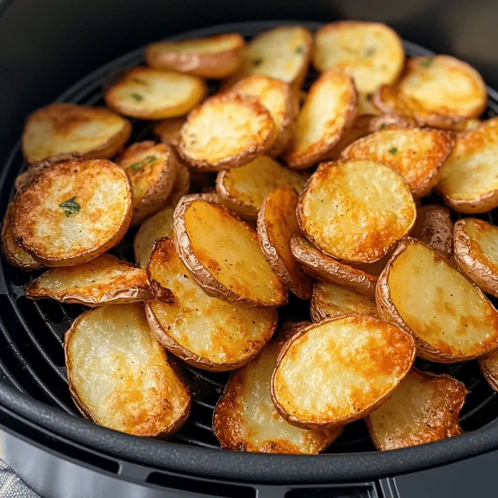 Crispy sliced potatoes made in the air fryer are the ultimate snack or side dish! With just a few ingredients, you can enjoy golden, crunchy potatoes that are perfectly seasoned. They're quick to prepare and perfect for gatherings, movie nights, or a simple weeknight dinner. Save this recipe for when you need an easy and delicious treat that everyone will love!