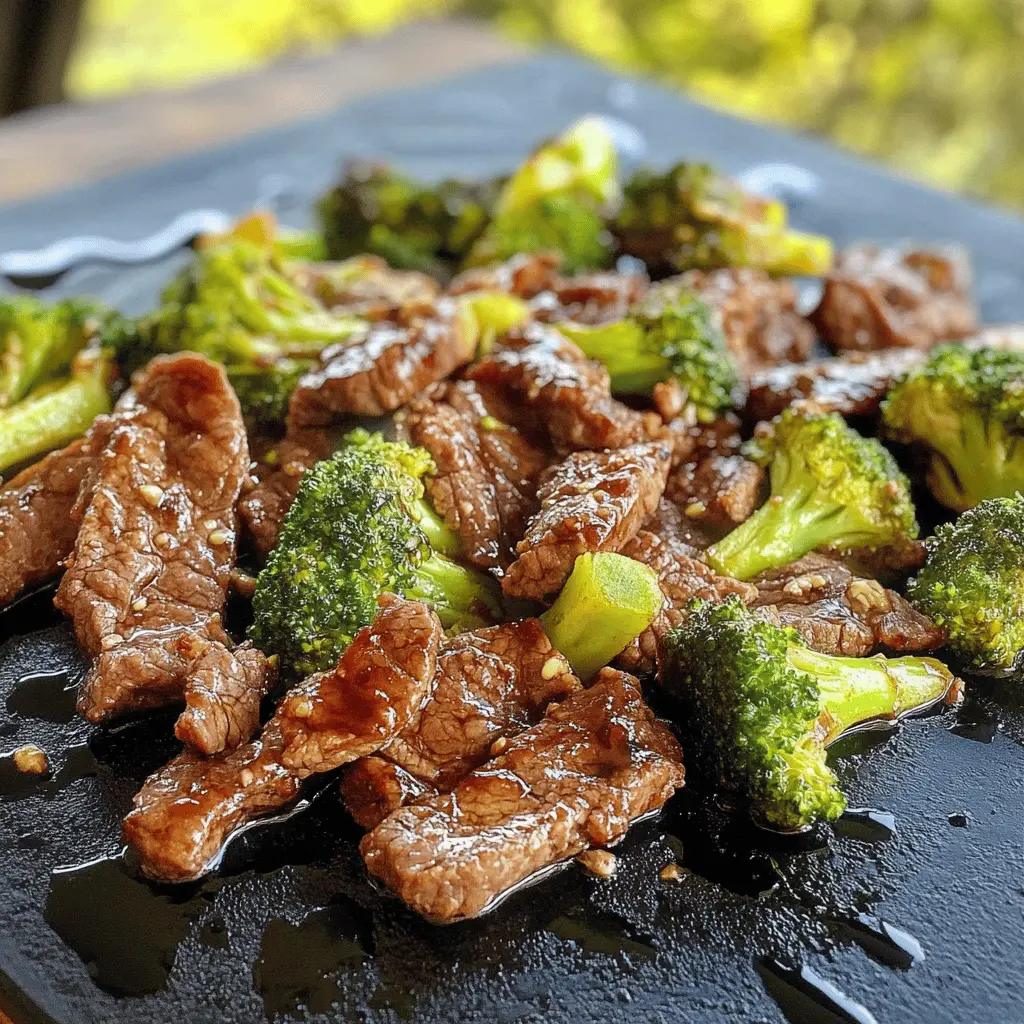 Get ready for a quick and tasty dinner with this Easy Beef and Broccoli recipe on the Blackstone Griddle! Featuring tender beef strips, vibrant broccoli, and a savory sauce, this dish comes together in minutes. Perfect for busy weeknights or weekend get-togethers. Save this pin for a delicious meal idea you'll want to make again and again!