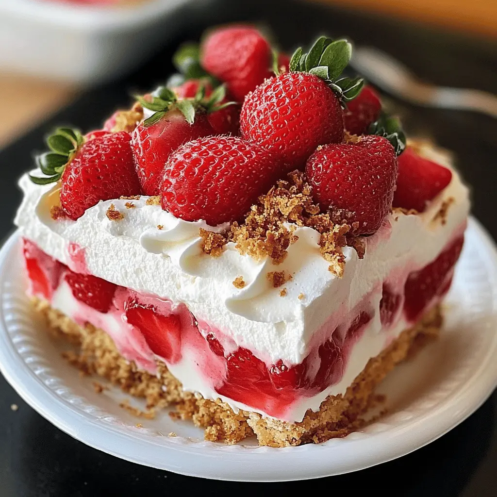 Looking for a delightful treat? This Fresh Strawberry Yum Yum is bursting with juicy strawberries and creamy layers that will make your taste buds dance! Perfect for summer gatherings, picnics, or a sweet dessert at home. Don't forget to save this easy recipe for a refreshing dessert that everyone will love!