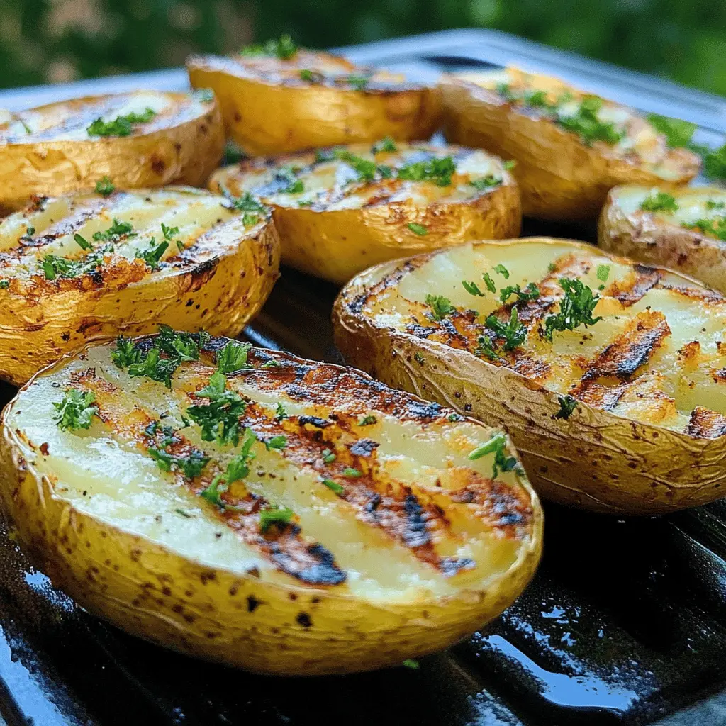 Enjoy the perfect blend of crispy and fluffy with these Grilled Baked Potatoes! Simple to make, they are the ideal side for your summer barbecues or cozy nights in. With just a few ingredients, you can elevate your potato game. Save this recipe for a delicious twist on a classic favorite!