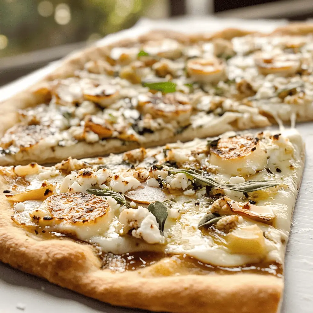 Get ready to enjoy a delicious twist on pizza night! This Grilled Honey Goat Cheese Pizza combines the creamy richness of goat cheese with a touch of sweetness from honey, all on a perfectly crispy crust. Perfect for summer gatherings or a cozy dinner at home, don’t forget to save this mouthwatering recipe for your next pizza party! 🍕✨