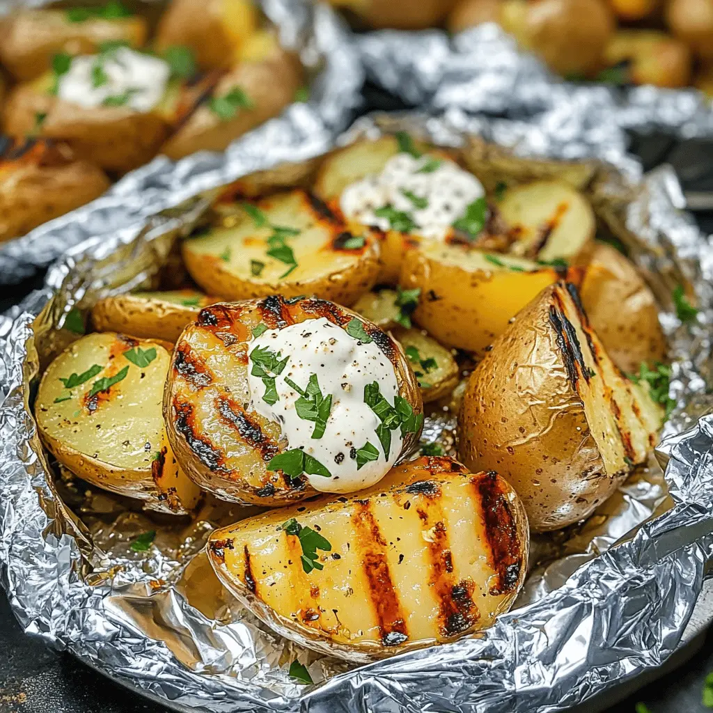 These Grilled Potatoes in Foil are a must-try for your next barbecue! Packed with flavor from fresh herbs and spices, these potato packets are perfect for grilling. Easy to prepare and clean up, they’re a fantastic side dish for any summer gathering. Don’t forget to save this recipe for delicious, hassle-free outdoor cooking!