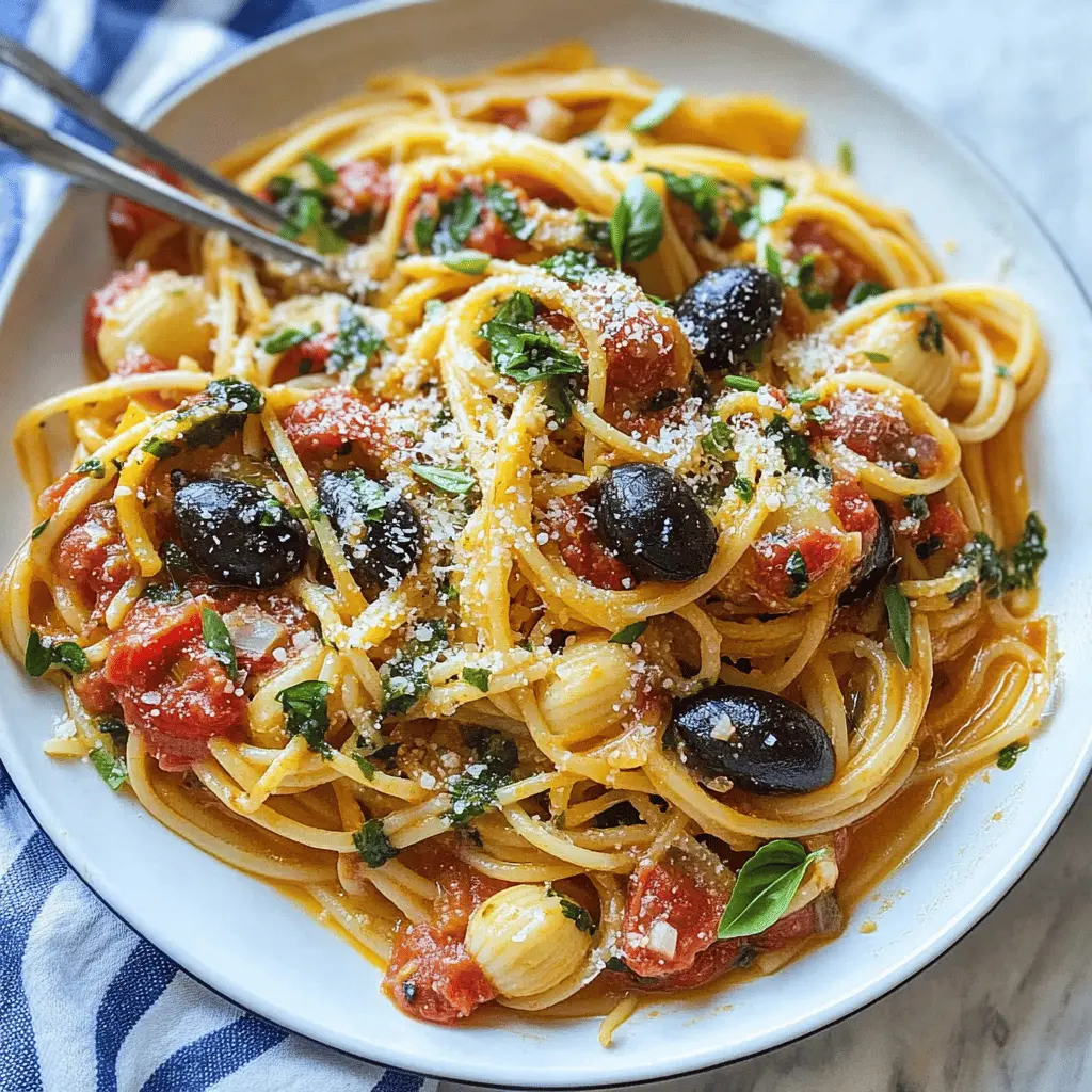 This Mediterranean One Pot Pasta combines vibrant vegetables, hearty pasta, and aromatic herbs for a quick and delicious meal. With ingredients like cherry tomatoes, olives, and feta, it's bursting with flavor and perfect for busy weeknights or casual gatherings. Save this recipe for your next family dinner and enjoy a taste of the Mediterranean!