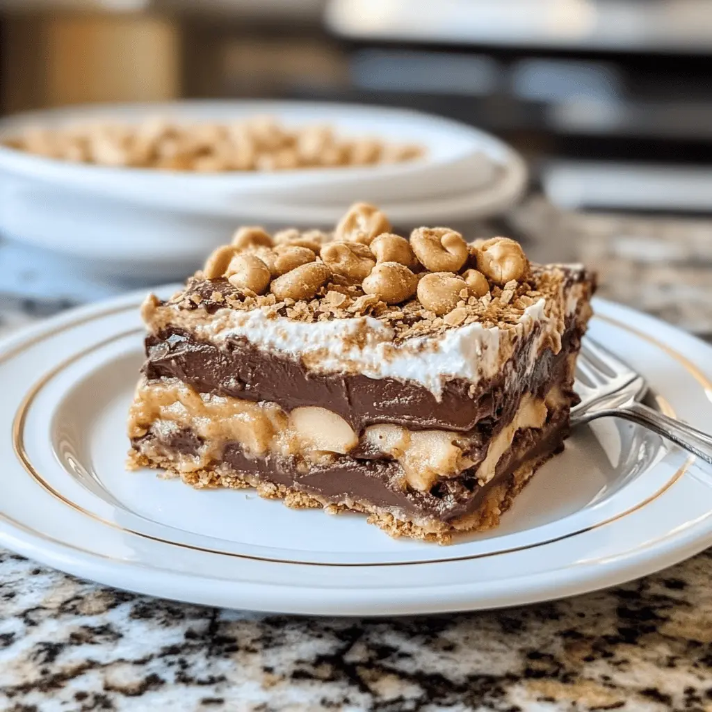 Creamy, rich, and oh-so-easy! This No Bake Peanut Butter Chocolate Lasagna layers decadent peanut butter and chocolate flavors that will delight your taste buds. Made with simple ingredients like cream cheese, whipped topping, and graham crackers, it’s perfect for potlucks, parties, or a sweet treat at home. Save this recipe to impress your friends and family at your next gathering!