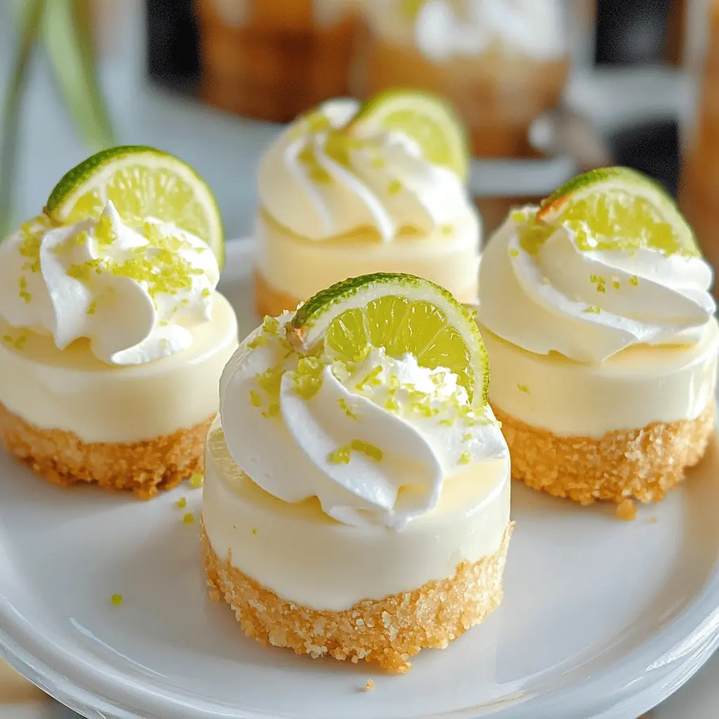 Craving a refreshing treat? These no-bake mini key lime pies are perfect for warm days! With a creamy key lime filling and a crunchy graham cracker crust, they’re a delightful dessert everyone will love. Easy to make and perfect for parties, save this recipe to impress your guests with a cool taste of summer anytime!