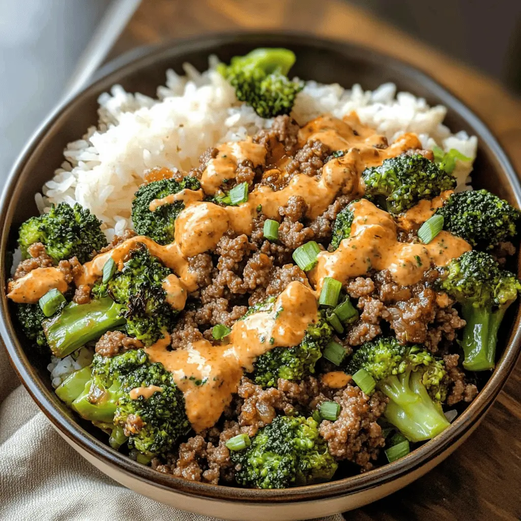 This Teriyaki Ground Beef and Broccoli dish brings a mouthwatering blend of sweet and savory flavors on your dinner table. Cooked with tender broccoli and drizzled with creamy yum yum sauce, it’s a satisfying meal perfect for busy weeknights. Save this recipe to try tonight or make it for your next family gathering!