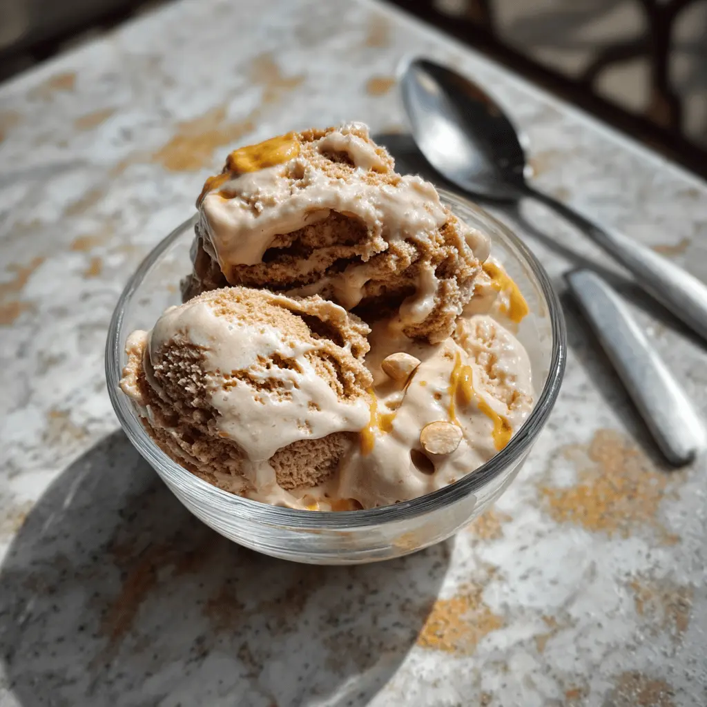 Easy Cottage Cheese Peanut Butter Ice Cream Recipe
