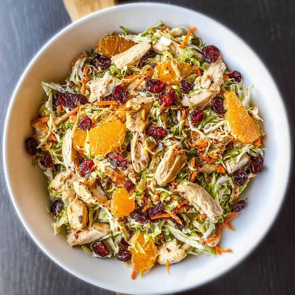 Easy Asian Chicken Cranberry Salad Recipe
