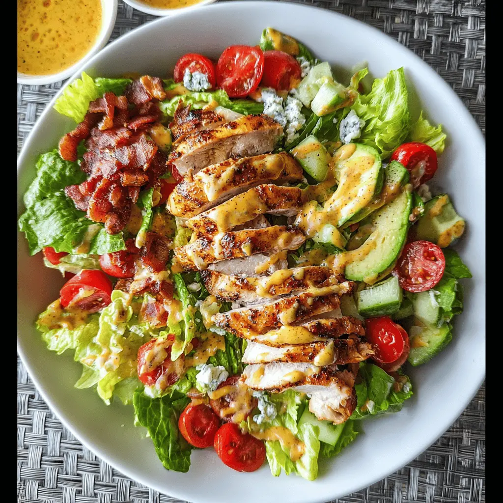 Easy Honey Mustard Chicken Salad Recipe