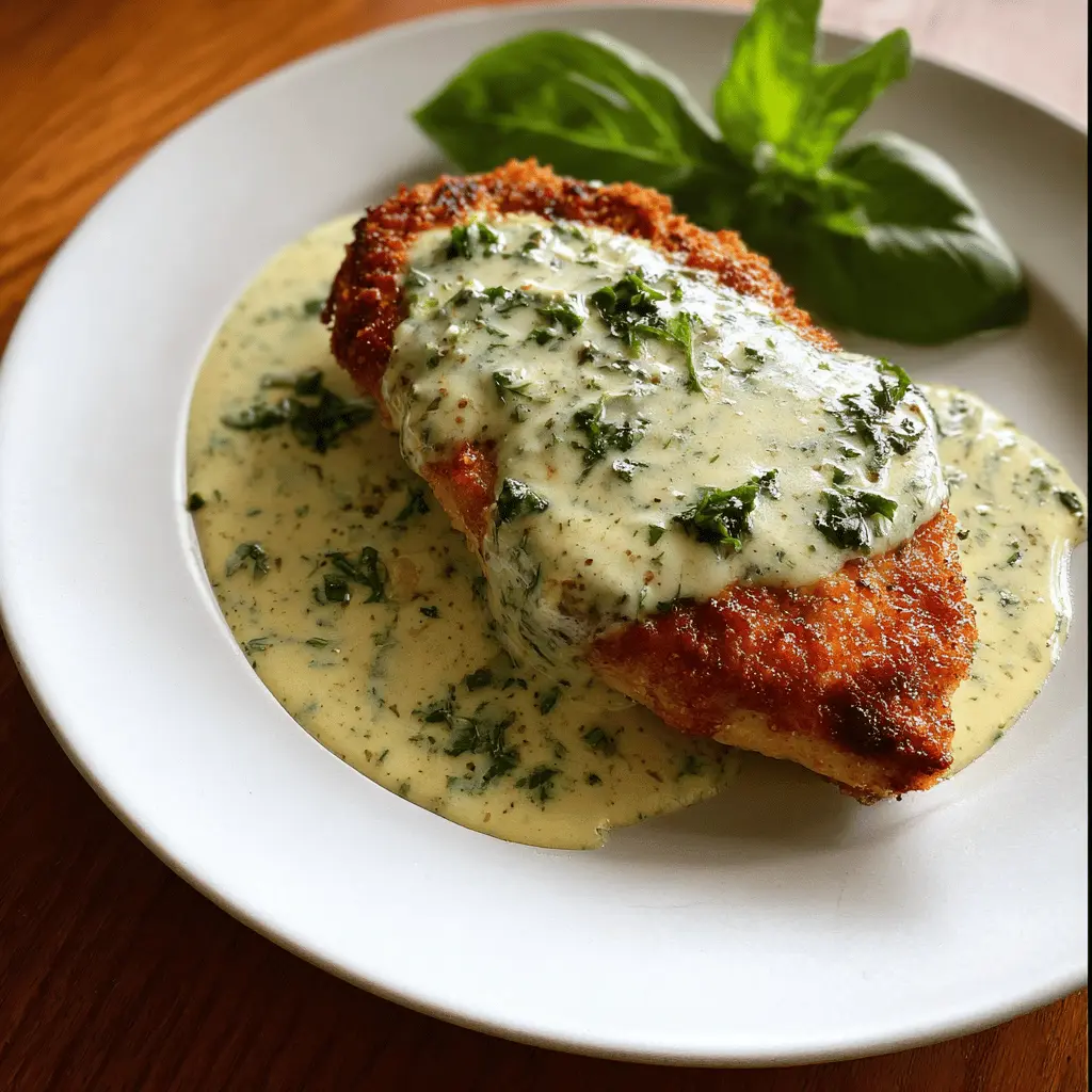 Easy Chicken in Creamy Basil Sauce Recipe