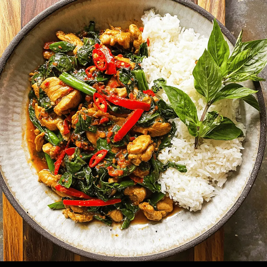 Easy Thai Basil Chicken Stir-Fry Recipe