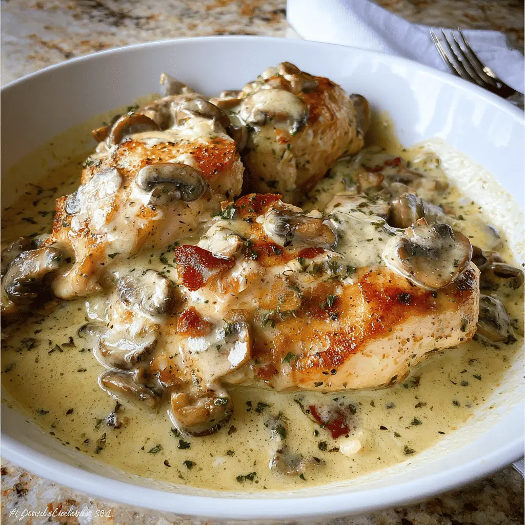 Easy Creamy Asiago Chicken Recipe