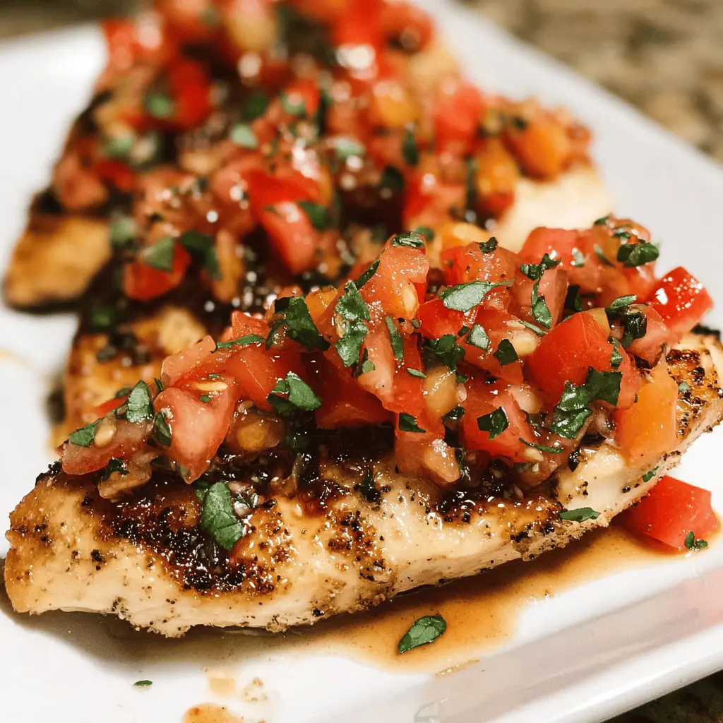 Easy 30-Minute Bruschetta Chicken Recipe