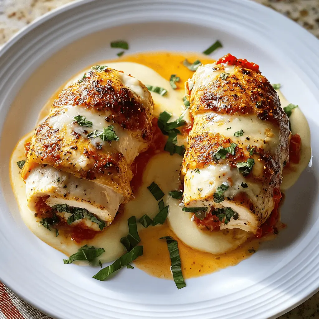 Easy Cheesy Chicken Rollatini Recipe