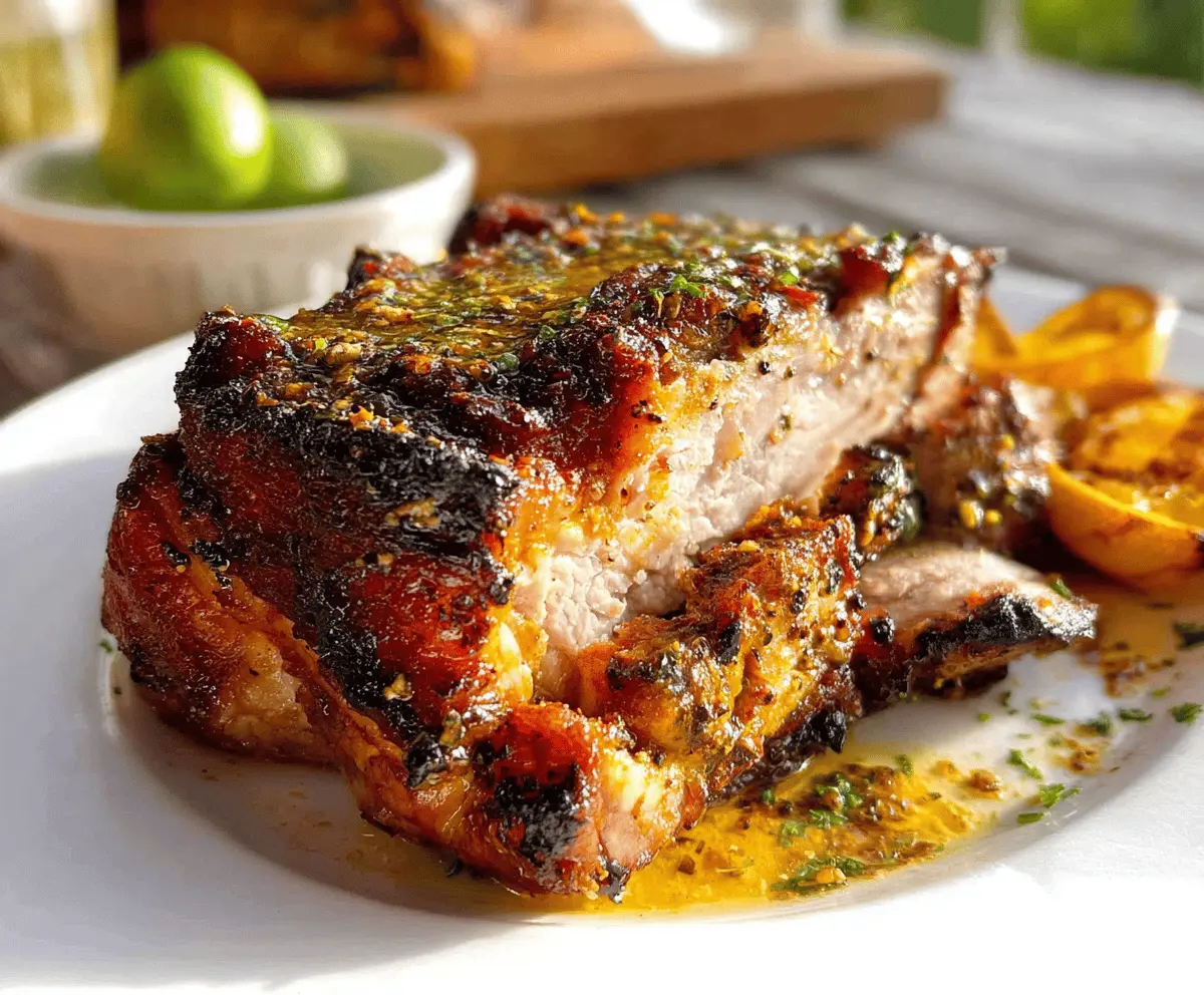 Easy Cuban Mojo Marinated Pork Recipe