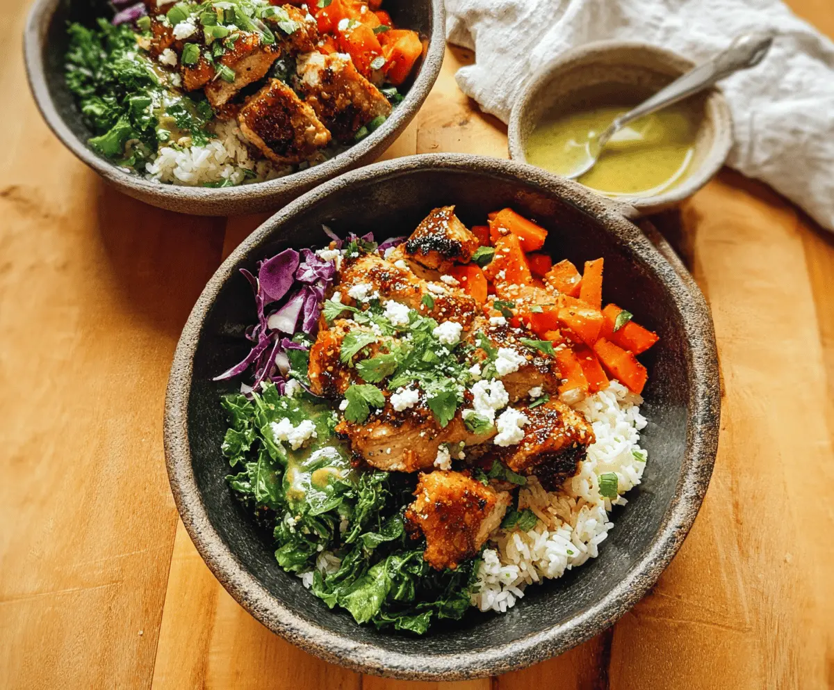Easy Hot Honey Chicken Bowls Recipe