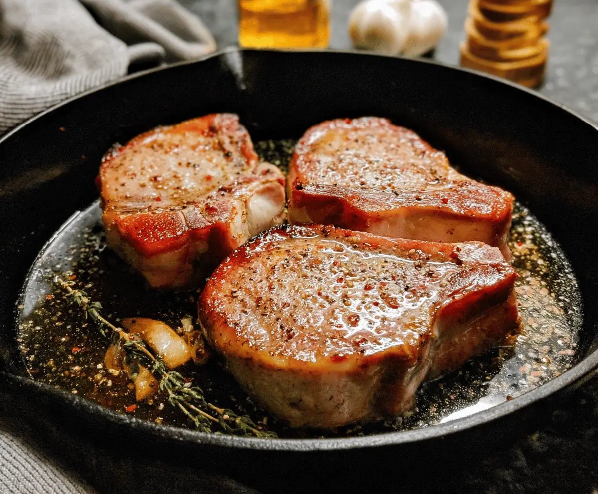 Easy Pork Chop Brine for Juicy, Tender Meat