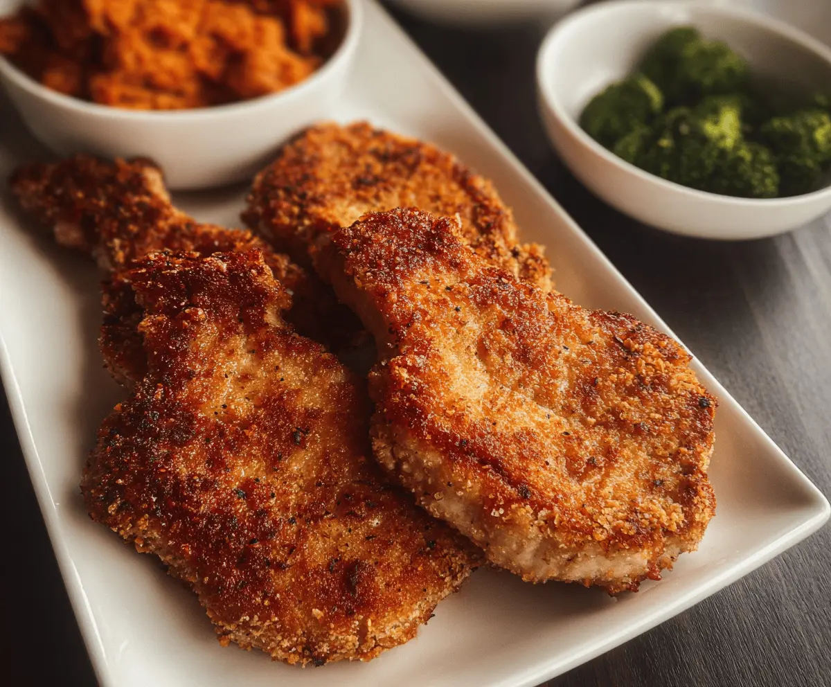 Easy Crispy Fried Pork Chops Recipe