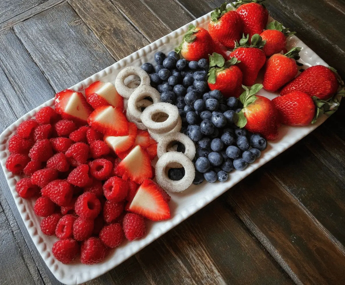 Easy 4th of July Fruit Platter Ideas