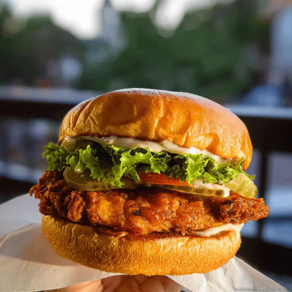 Easy Crispy Chicken Sandwich Recipe