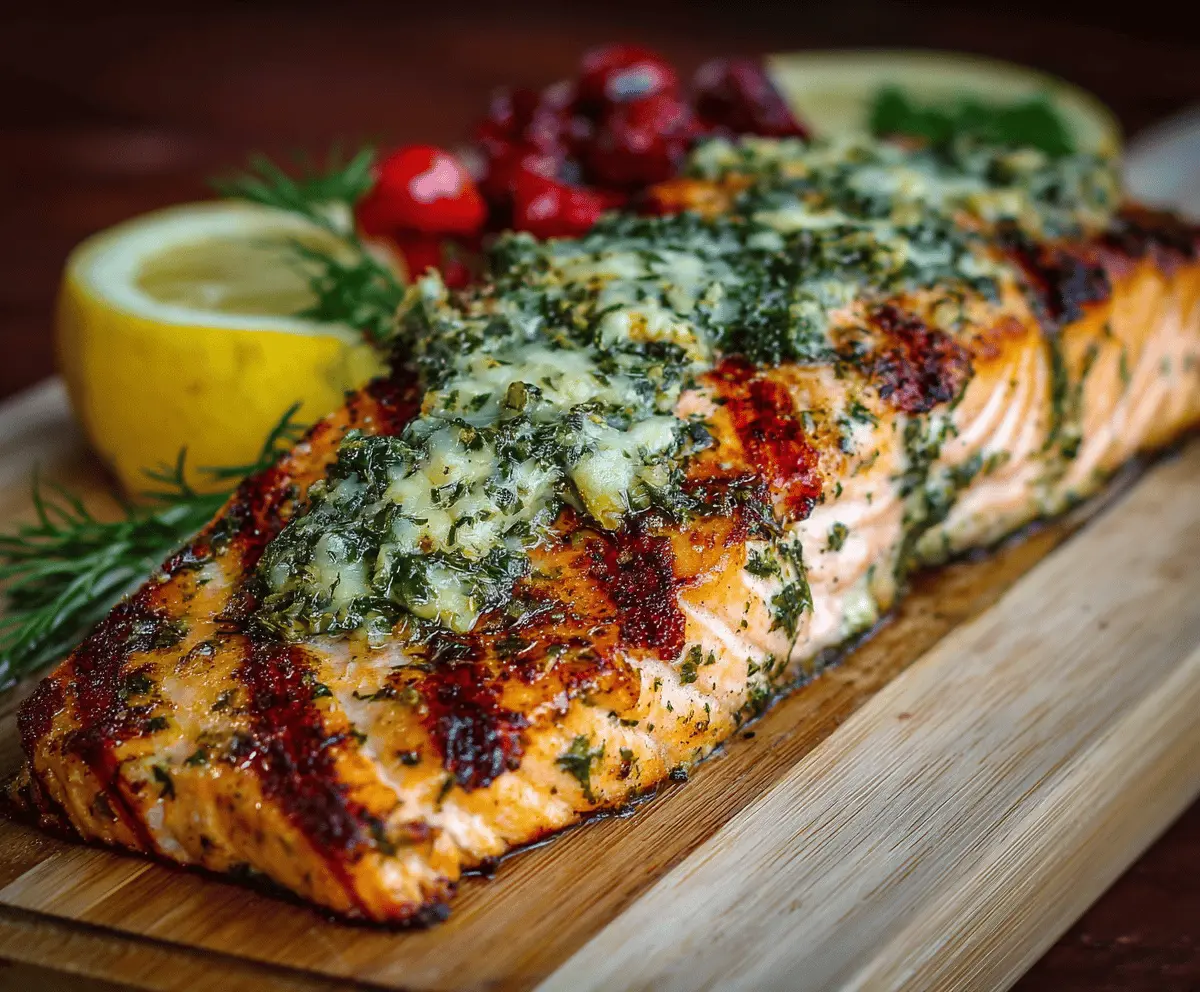 Lemon Herb Grilled Salmon