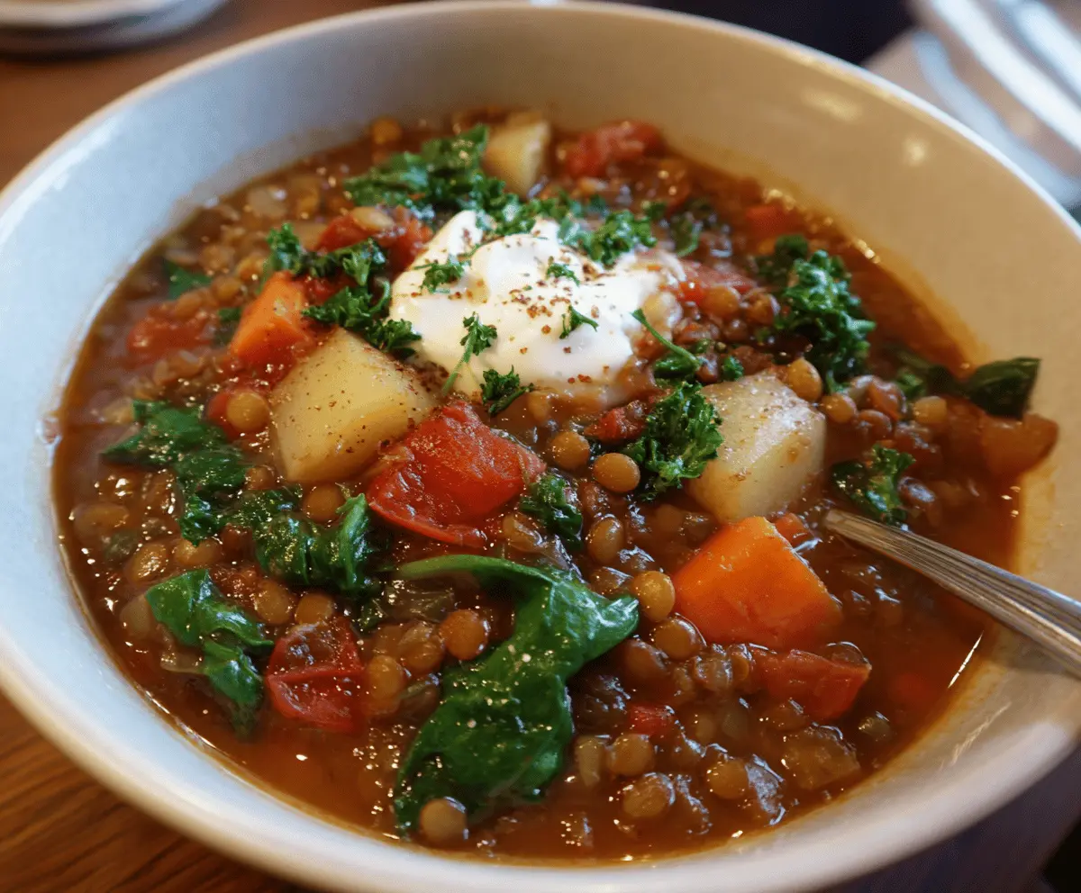 Vegetarian Lentil Soup