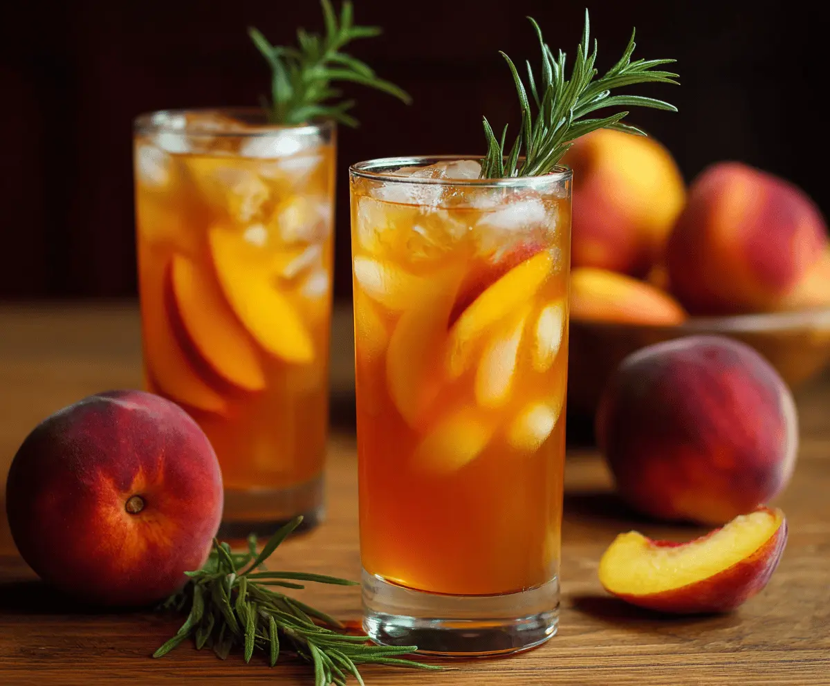 Peach Iced Tea