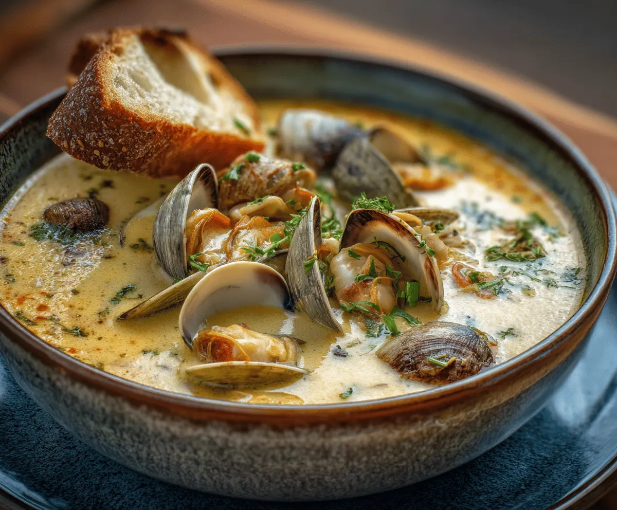 Seafood Chowder with Clams