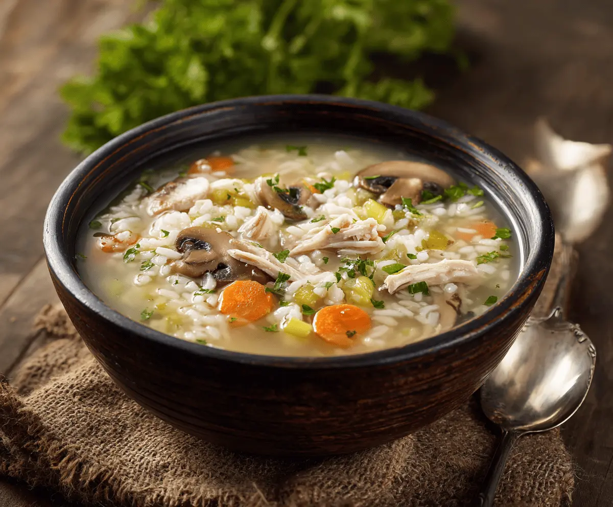 Turkey and Rice Soup