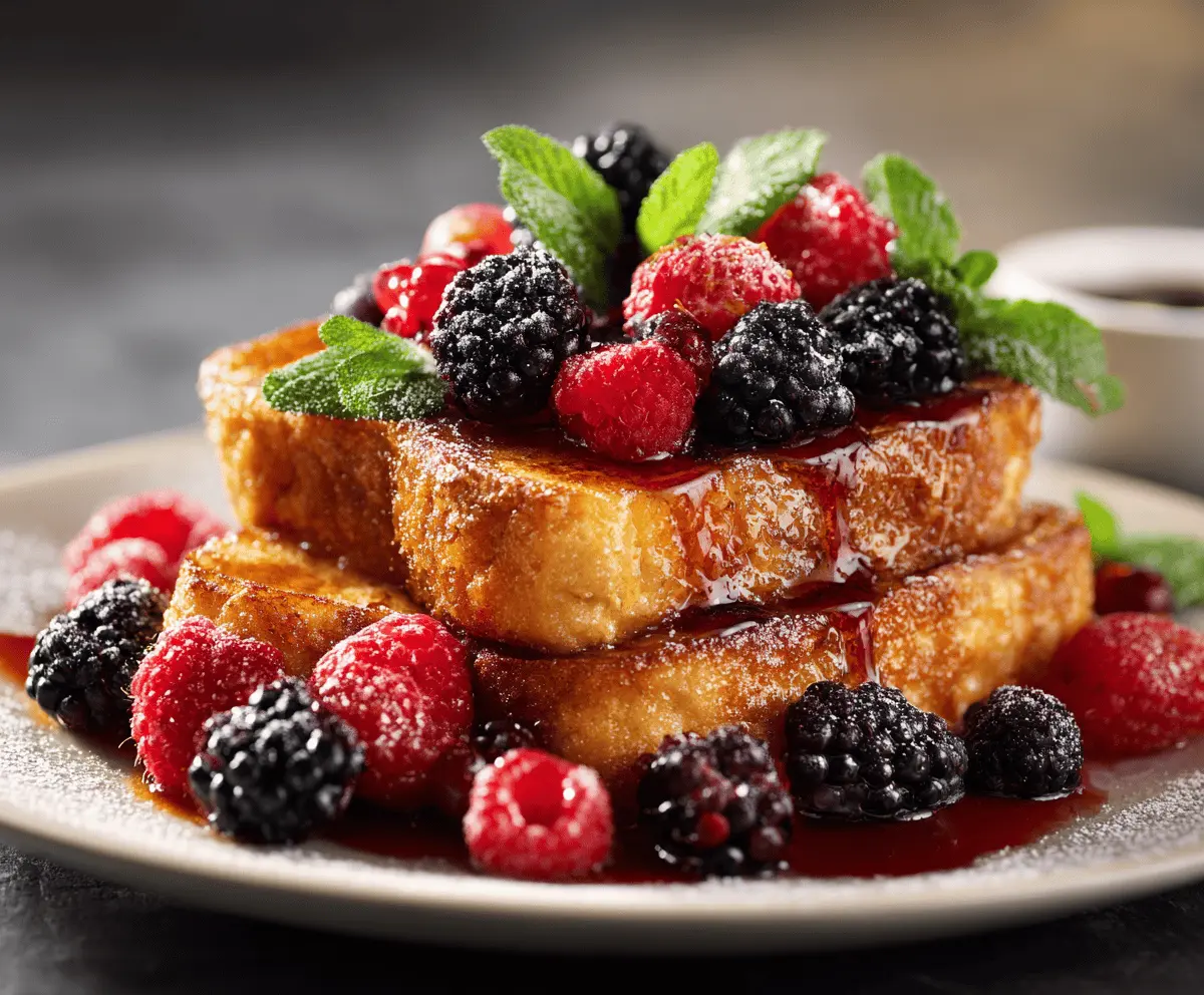 French Toast with Berries