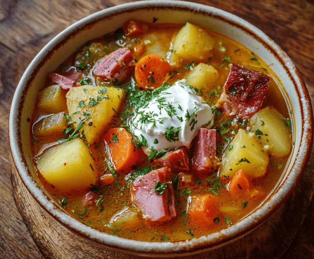 Potato and Ham Stew