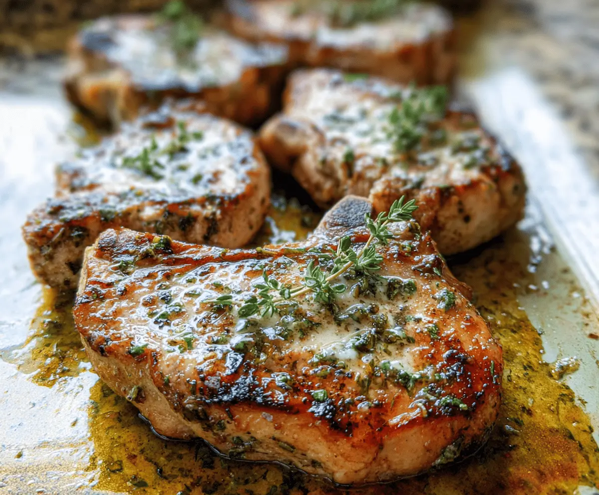 Easy Baked Ranch Pork Chops Recipe