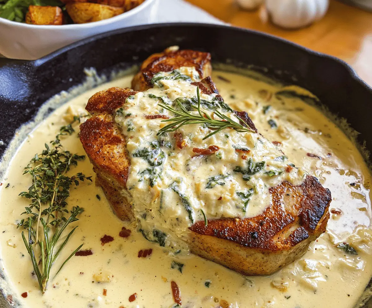 Creamy Garlic Pork Chops Recipe for Easy Dinner