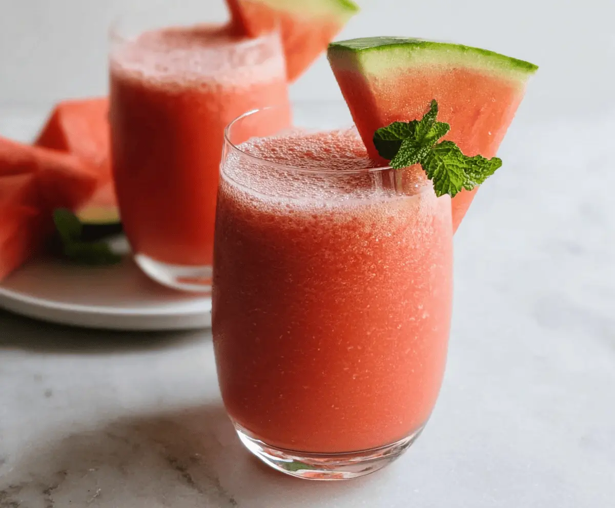 Refreshing Watermelon Smoothie Recipe
