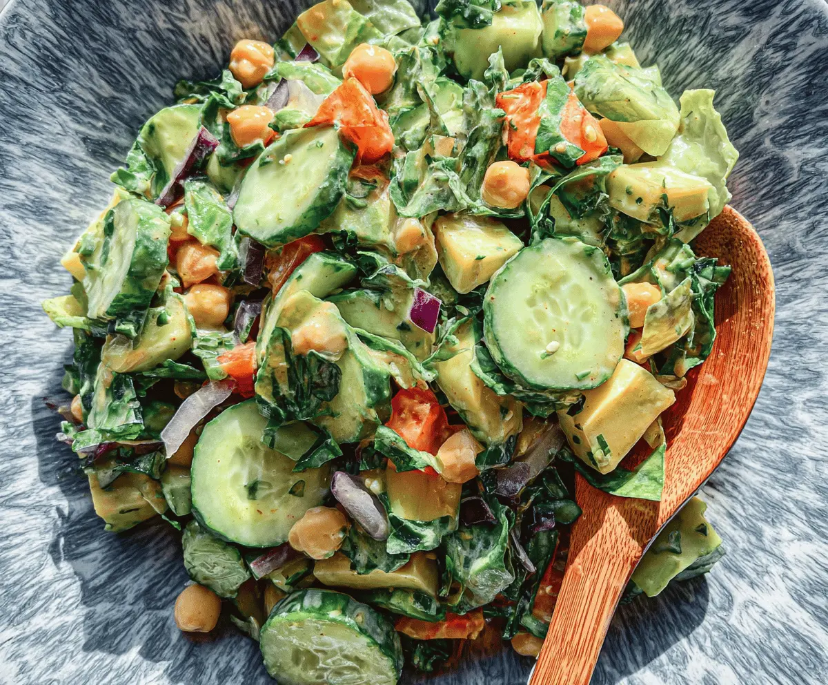 Bright and Fresh Vegan Sunshine Salad Recipe