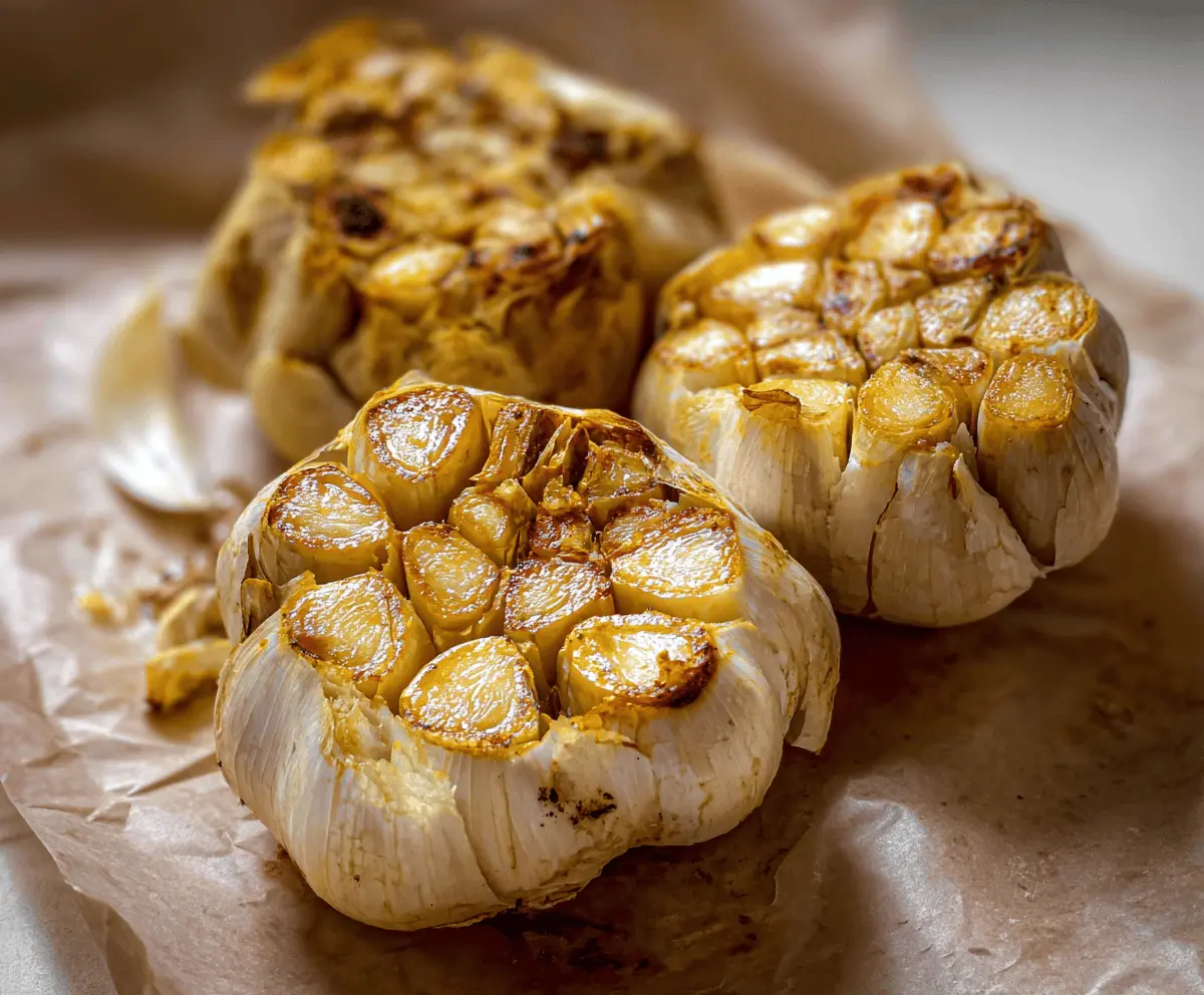 Easy Roasted Garlic Without Foil Method