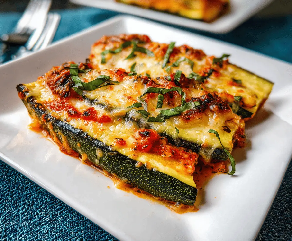 Easy Cheesy Zucchini Parmesan Recipe