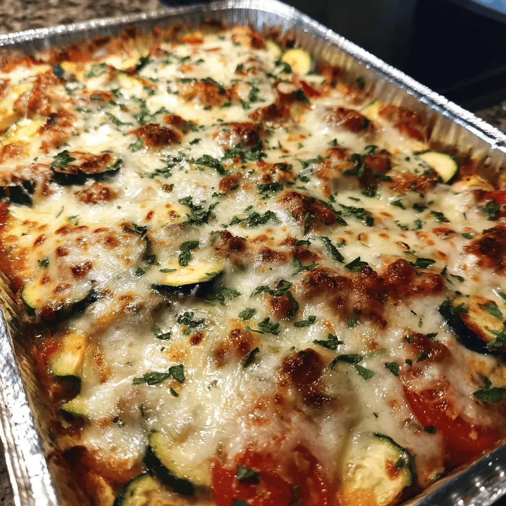 Easy Italian Chicken and Zucchini Bake Recipe