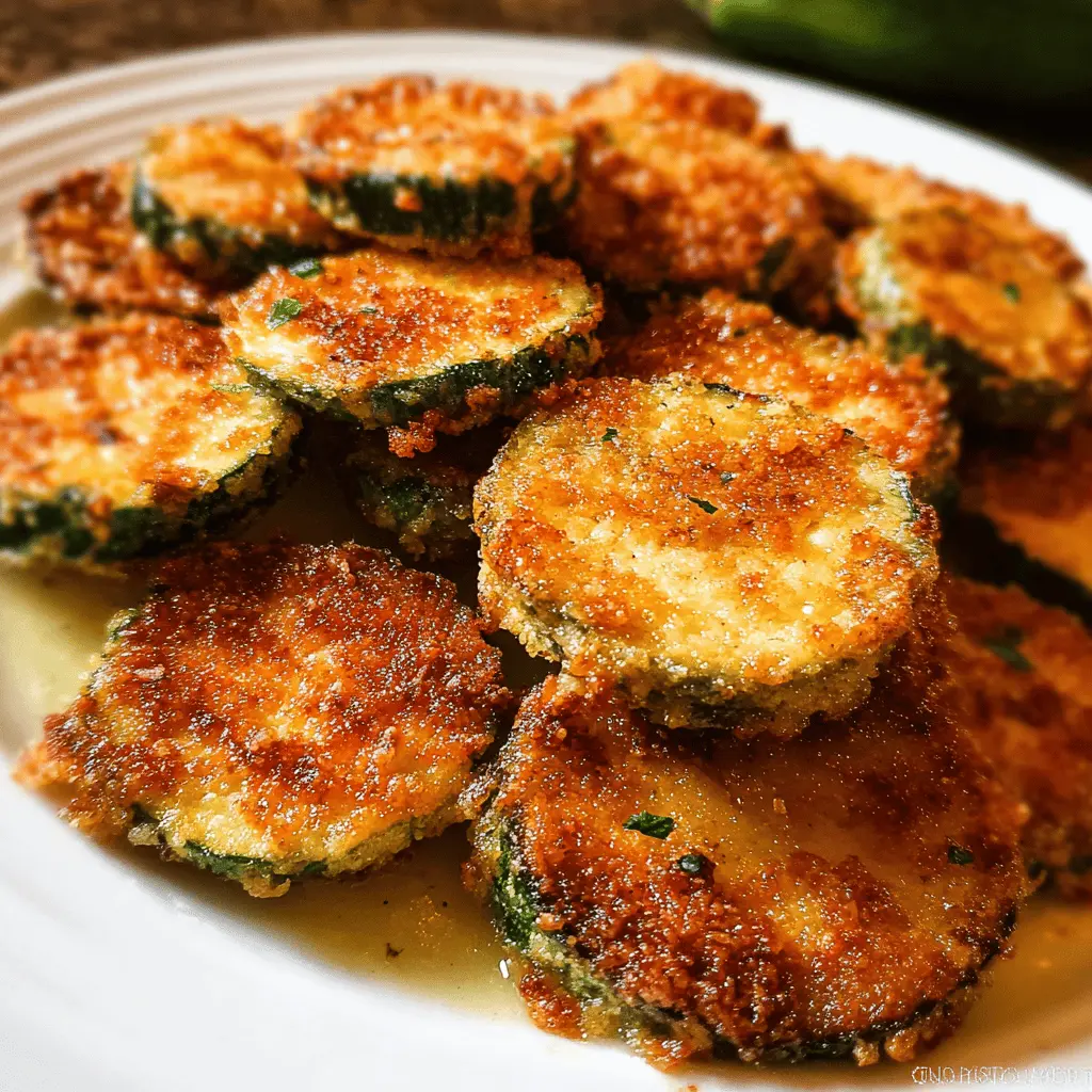 Crispy Pan-Fried Zucchini Recipe