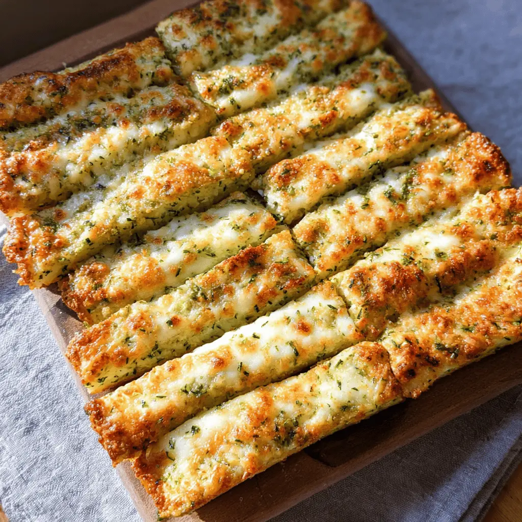 Easy Homemade Zucchini Breadsticks Recipe