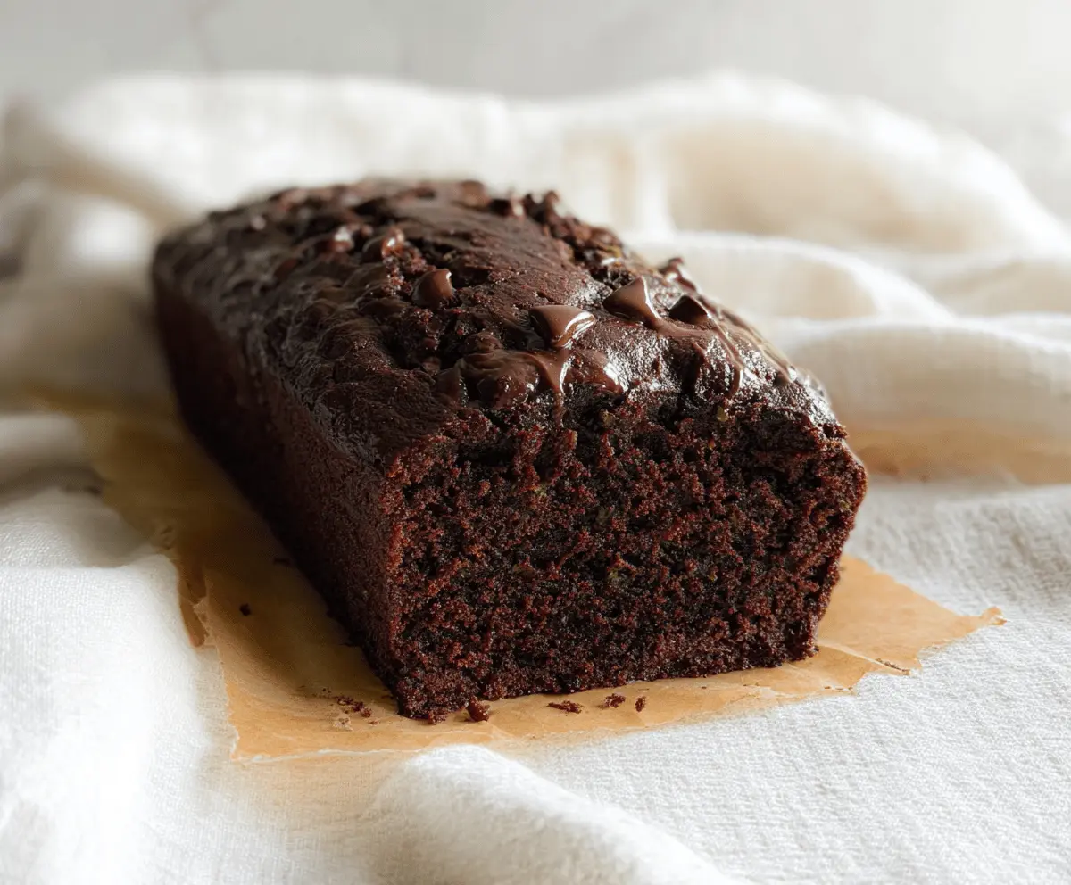 Moist Gluten-Free Chocolate Zucchini Bread Recipe
