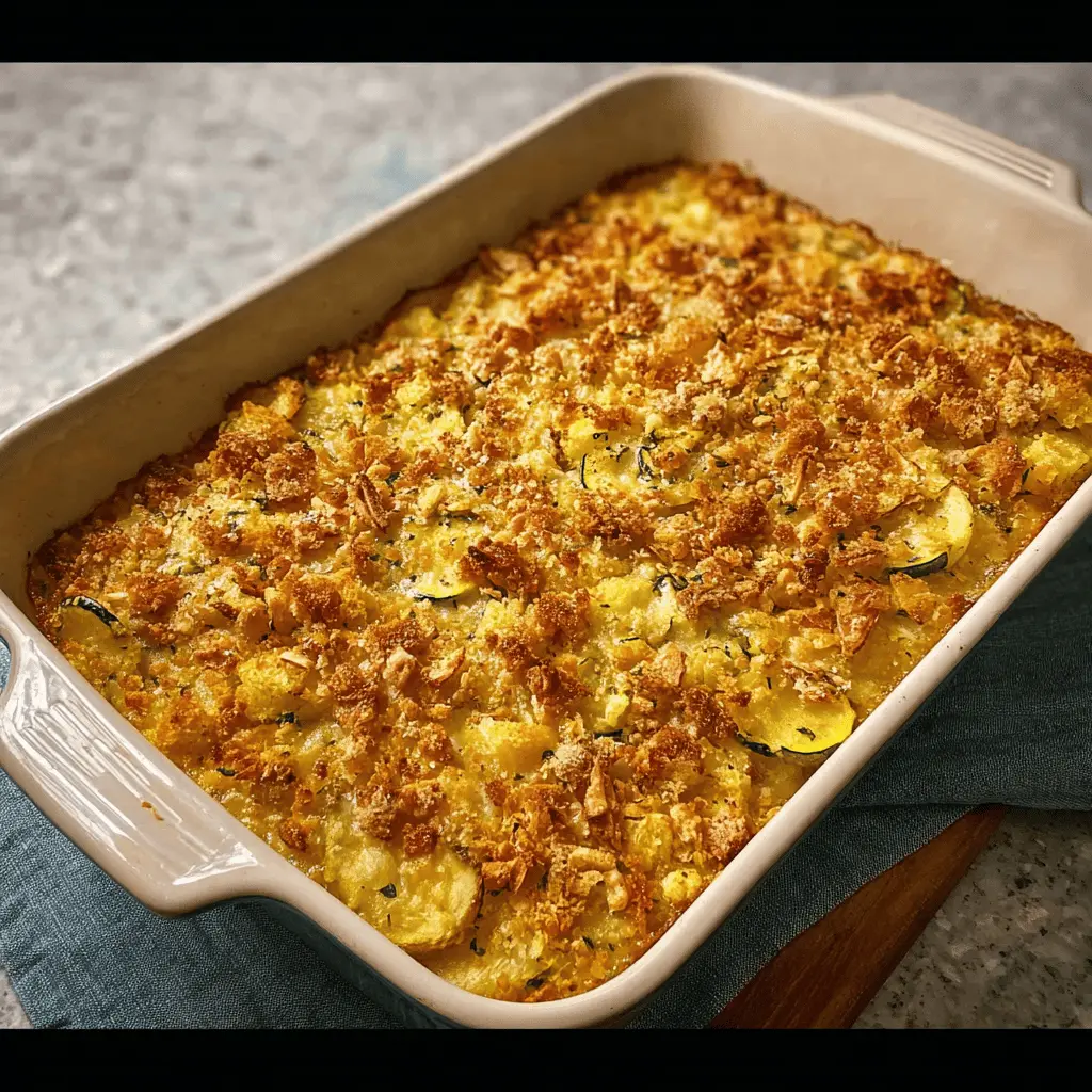 The Best Southern Squash Casserole Recipe