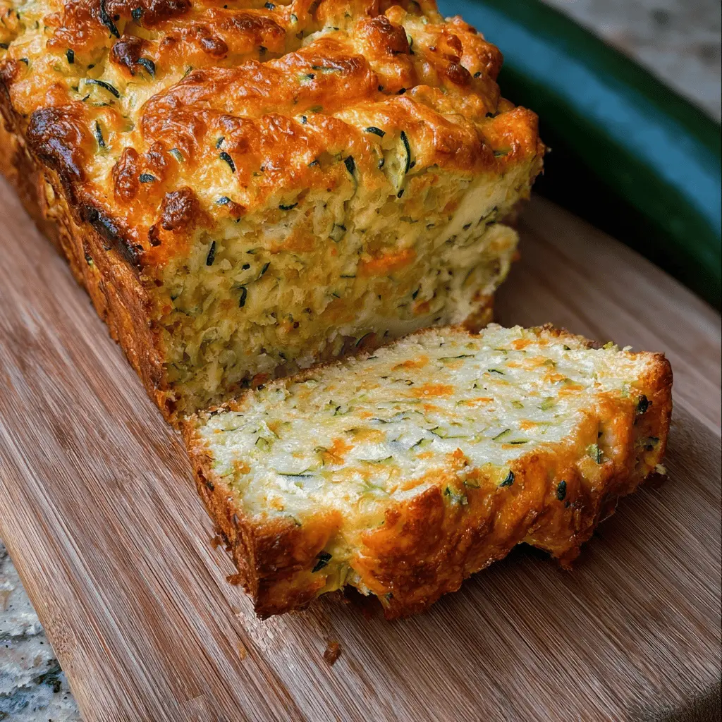 Easy Zucchini Cheese Bread Recipe With Moist Texture