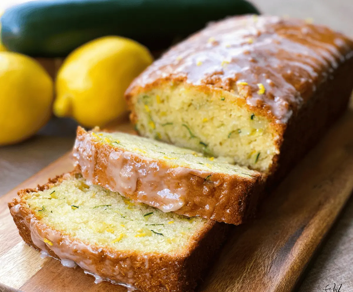 Moist Lemon Zucchini Bread Recipe with Fresh Citrus Flavor
