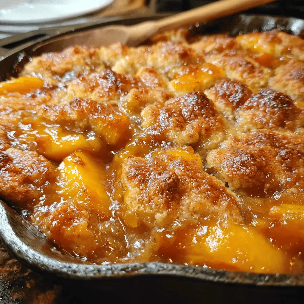 Easy Southern Peach Cobbler Recipe