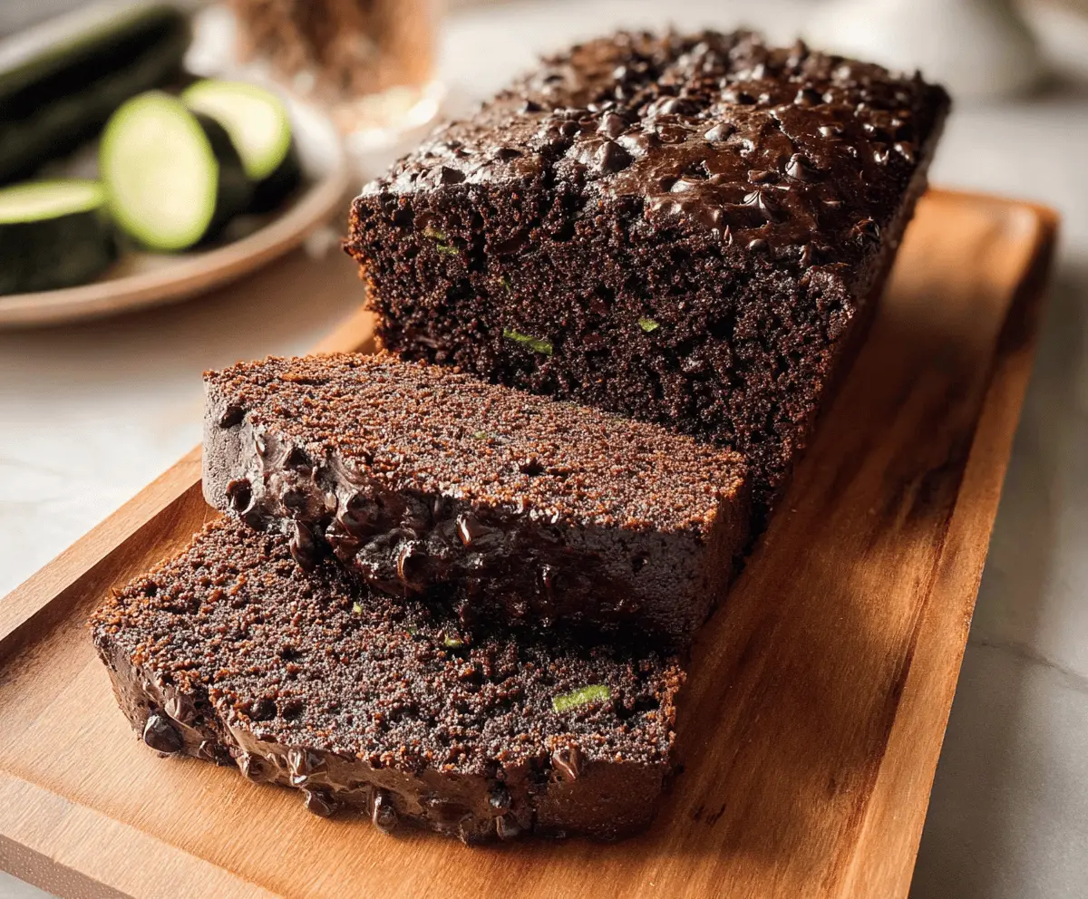 Moist Chocolate Zucchini Bread Recipe