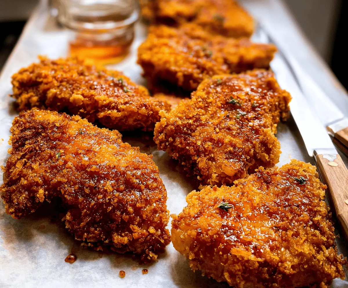 Crispy Baked Hot Honey Chicken Recipe